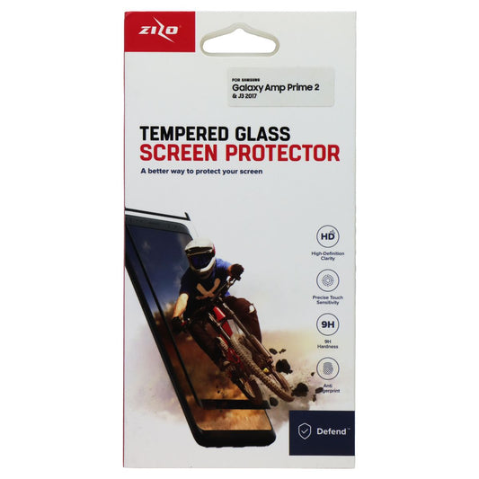 ZIZO Tempered Glass for Samsung Galaxy Amp Prime 2 / J3 (2017) Cell Phone - Screen Protectors Zizo - Simple Cell Bulk Wholesale Pricing - USA Seller