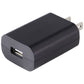 ZTE 5V/1A Single USB Wall Charger Travel Adapter - Black (STC-A51D-Z)