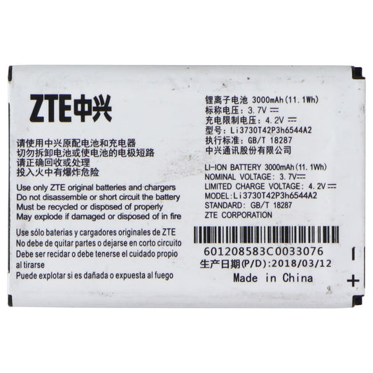 ZTE Rechargeable 3,000mAh (Li3730T42P3h6544A2) 3.7V Battery for MF96 / Sonic 2.0
