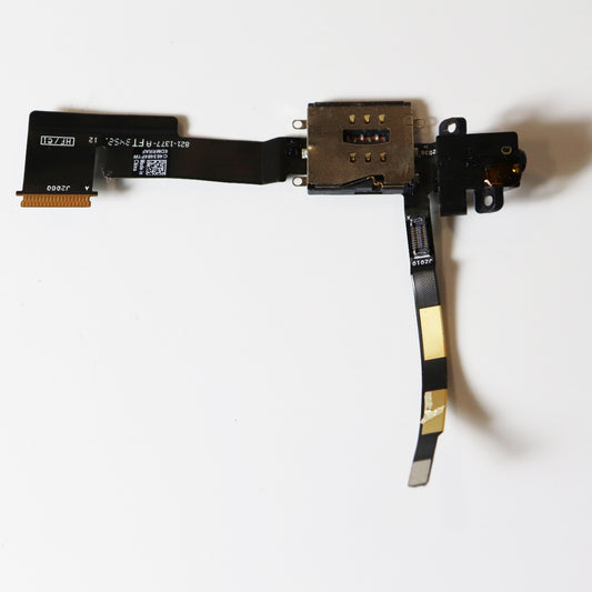 Repair Part - Audio Jack and SIM Card Flex Ribbon Cable for iPad 2 A1396 Cell Phone - Other Accessories Apple    - Simple Cell Bulk Wholesale Pricing - USA Seller