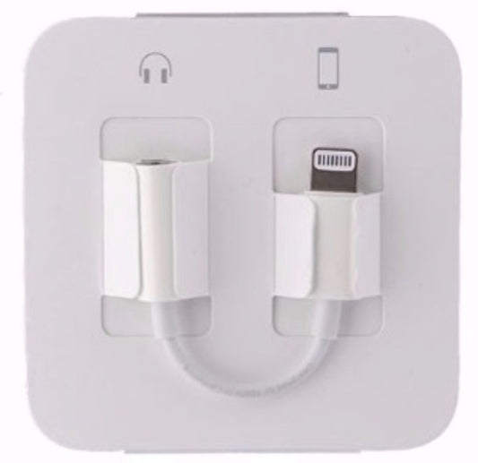 Apple Lightning 8-Pin to 3.5mm Female Headphone Jack for iPhone/iPad (MMX62AM/A) Cell Phone - Cables & Adapters Apple - Simple Cell Bulk Wholesale Pricing - USA Seller