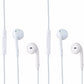 APPLE iPhone 5 6 Plus EarPods Earphones with Remote and Mic *Pack of 2* Cell Phone - Headsets Apple - Simple Cell Bulk Wholesale Pricing - USA Seller
