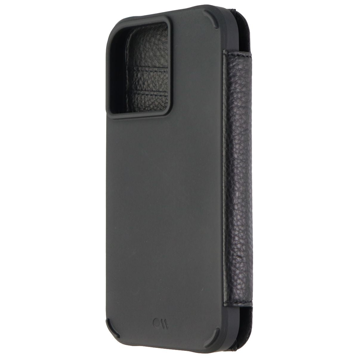 Case-Mate Leather Tough Wallet Folio for MagSafe for iPhone 13 Pro - Black Cell Phone - Cases, Covers & Skins Case-Mate - Simple Cell Bulk Wholesale Pricing - USA Seller