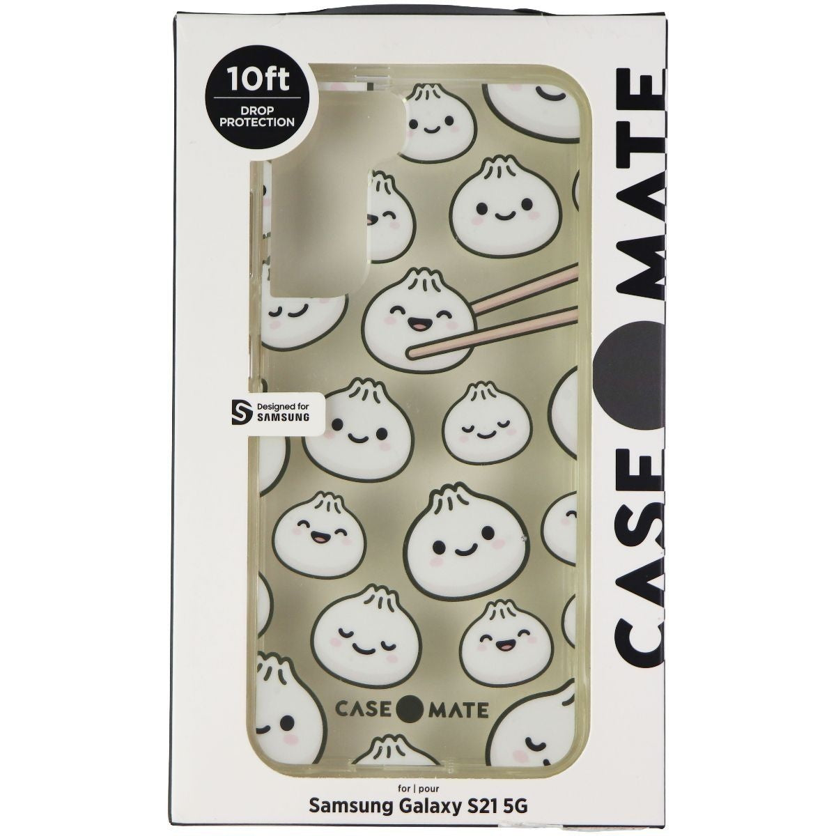 Case-Mate Prints Series Case for Samsung Galaxy S21 5G - Cute as a Dumpling Cell Phone - Cases, Covers & Skins Case-Mate    - Simple Cell Bulk Wholesale Pricing - USA Seller