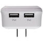 TYLT Dual USB Wall Power Charging Adapter Designed for Apple iPads - White iPad/Tablet Accessories - Chargers & Sync Cables TYLT - Simple Cell Bulk Wholesale Pricing - USA Seller