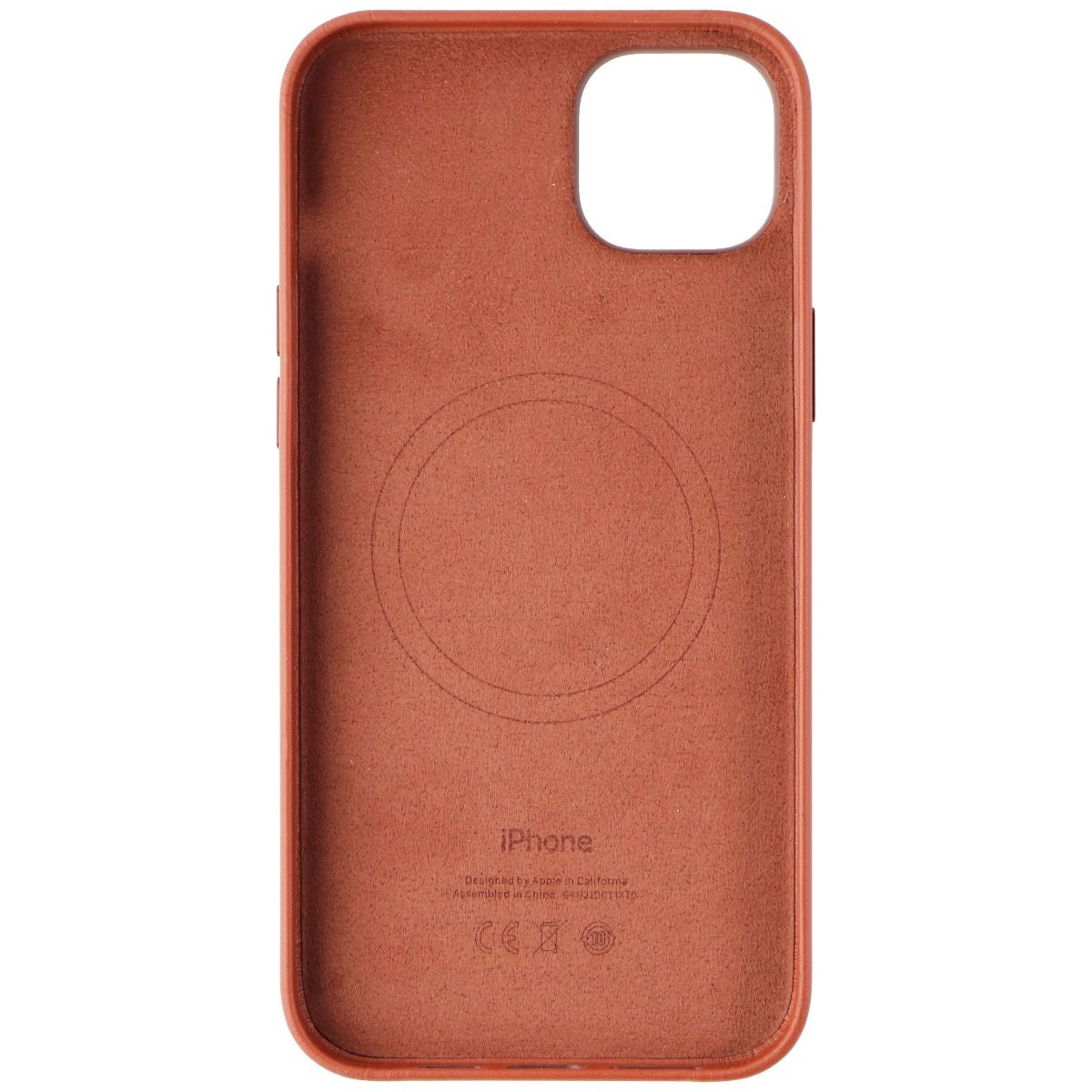 Apple Leather Case for  MagSafe for iPhone 14 Plus - Umber