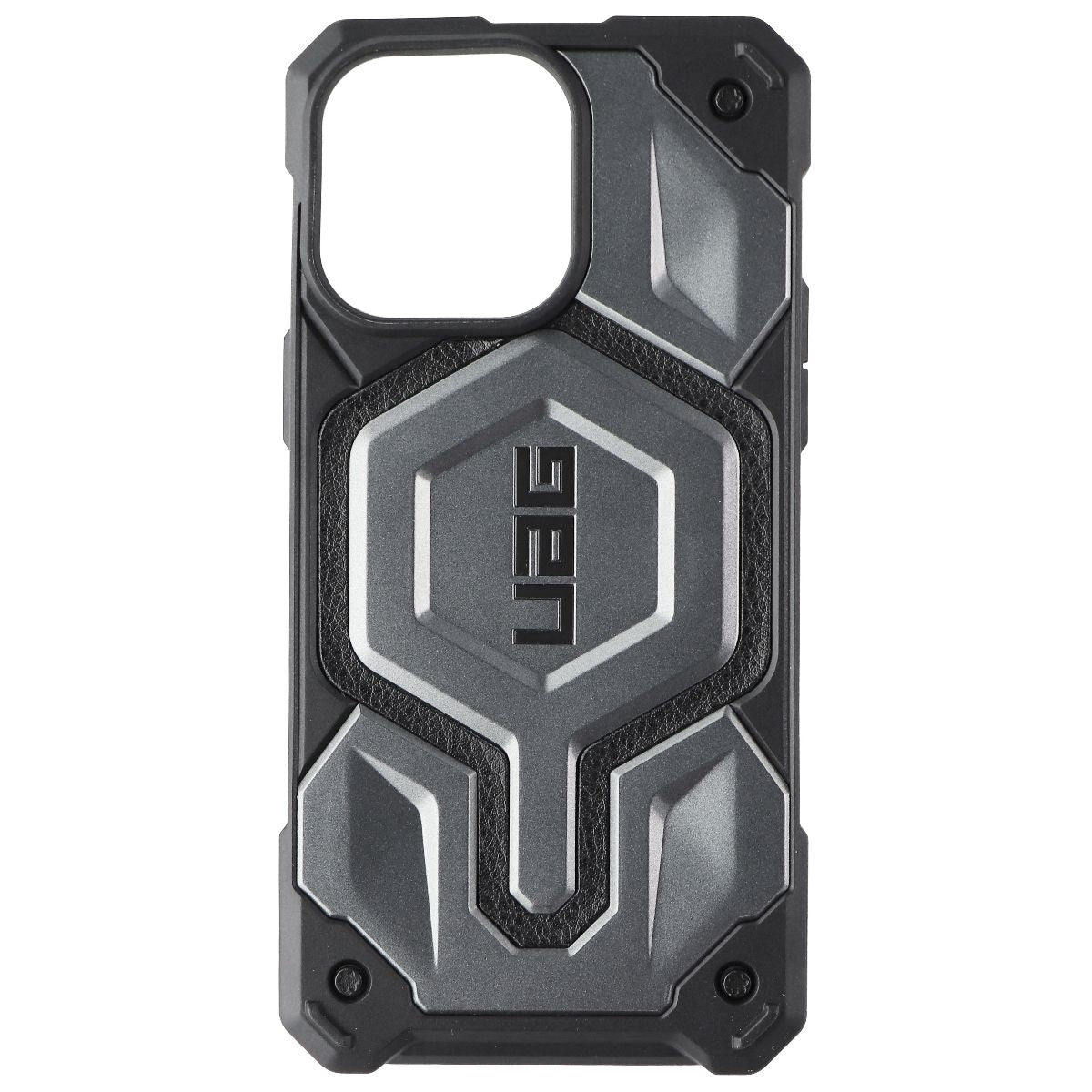 UAG Monarch PRO Series Case For Magsafe for iPhone 14 Pro Max - Silver/Black Cell Phone - Cases, Covers & Skins Urban Armor Gear    - Simple Cell Bulk Wholesale Pricing - USA Seller