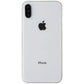 Repair Part - Back Glass with Frame + Cam Glass for iPhone X - Silver/White Cell Phone - Replacement Parts & Tools Unbranded - Simple Cell Bulk Wholesale Pricing - USA Seller