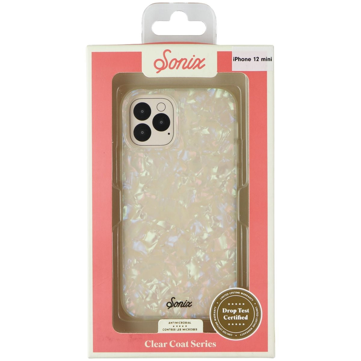 Sonix Clear Coat Case for iPhone 12 Mini - Pearl Tort Cell Phone - Cases, Covers & Skins Sonix - Simple Cell Bulk Wholesale Pricing - USA Seller
