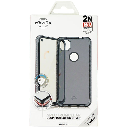 ITSKINS Spectrum Clear Series Gel Case for Google Pixel 4a - Smoke Cell Phone - Cases, Covers & Skins ITSKINS - Simple Cell Bulk Wholesale Pricing - USA Seller