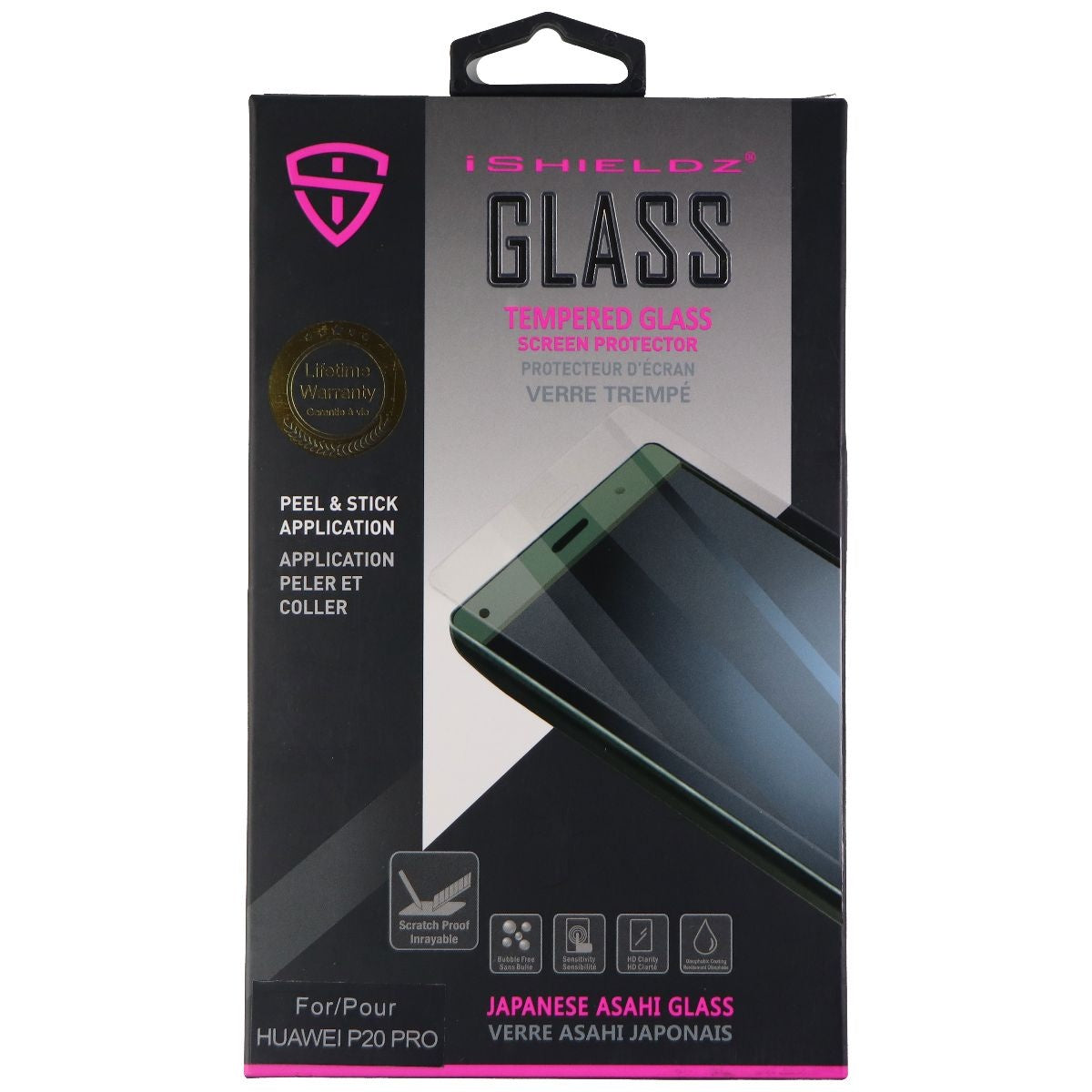 iShieldz Asahi Tempered Glass Screen Protector for Huawei P20 PRO - Clear Cell Phone - Screen Protectors iShieldz - Simple Cell Bulk Wholesale Pricing - USA Seller