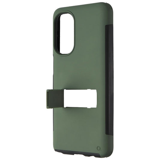 QuikCell Advocate Dual Layer Stand Case for Moto G Stylus 5G (2022) Olive Green Cell Phone - Cases, Covers & Skins Quikcell - Simple Cell Bulk Wholesale Pricing - USA Seller