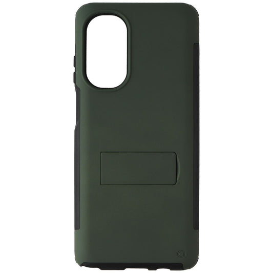 QuikCell Advocate Dual Layer Stand Case for Moto G Stylus 5G (2022) Olive Green Cell Phone - Cases, Covers & Skins Quikcell - Simple Cell Bulk Wholesale Pricing - USA Seller