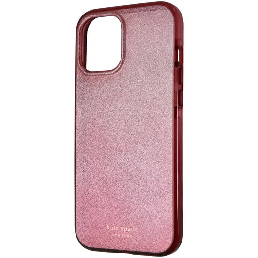 Kate Spade Defensive Hard Case for iPhone 12 Pro Max - Glitter Ombre Magenta Cell Phone - Cases, Covers & Skins Kate Spade    - Simple Cell Bulk Wholesale Pricing - USA Seller