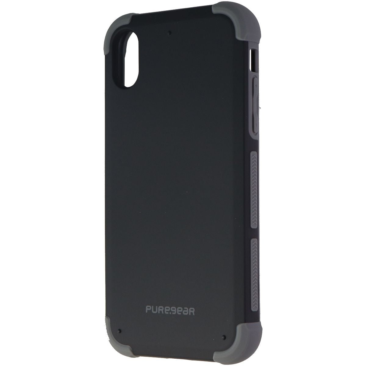 PureGear DualTek Series Case for Apple iPhone XR - Black / Gray Cell Phone - Cases, Covers & Skins PureGear - Simple Cell Bulk Wholesale Pricing - USA Seller