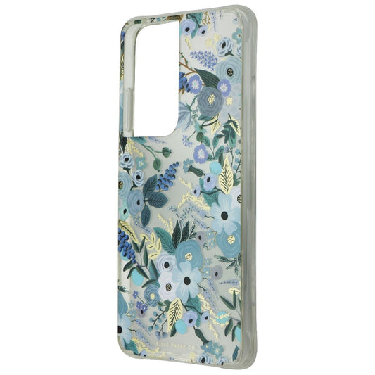 Rifle Paper Co. Series Case for Samsung Galaxy S21 Ultra 5G - Garden Party Blue Cell Phone - Cases, Covers & Skins Case-Mate    - Simple Cell Bulk Wholesale Pricing - USA Seller