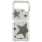 Case-Mate Sheer SuperStar Case for Samsung Galaxy Z Flip3 5G - Silver/Gold/Clear Cell Phone - Cases, Covers & Skins Case-Mate - Simple Cell Bulk Wholesale Pricing - USA Seller