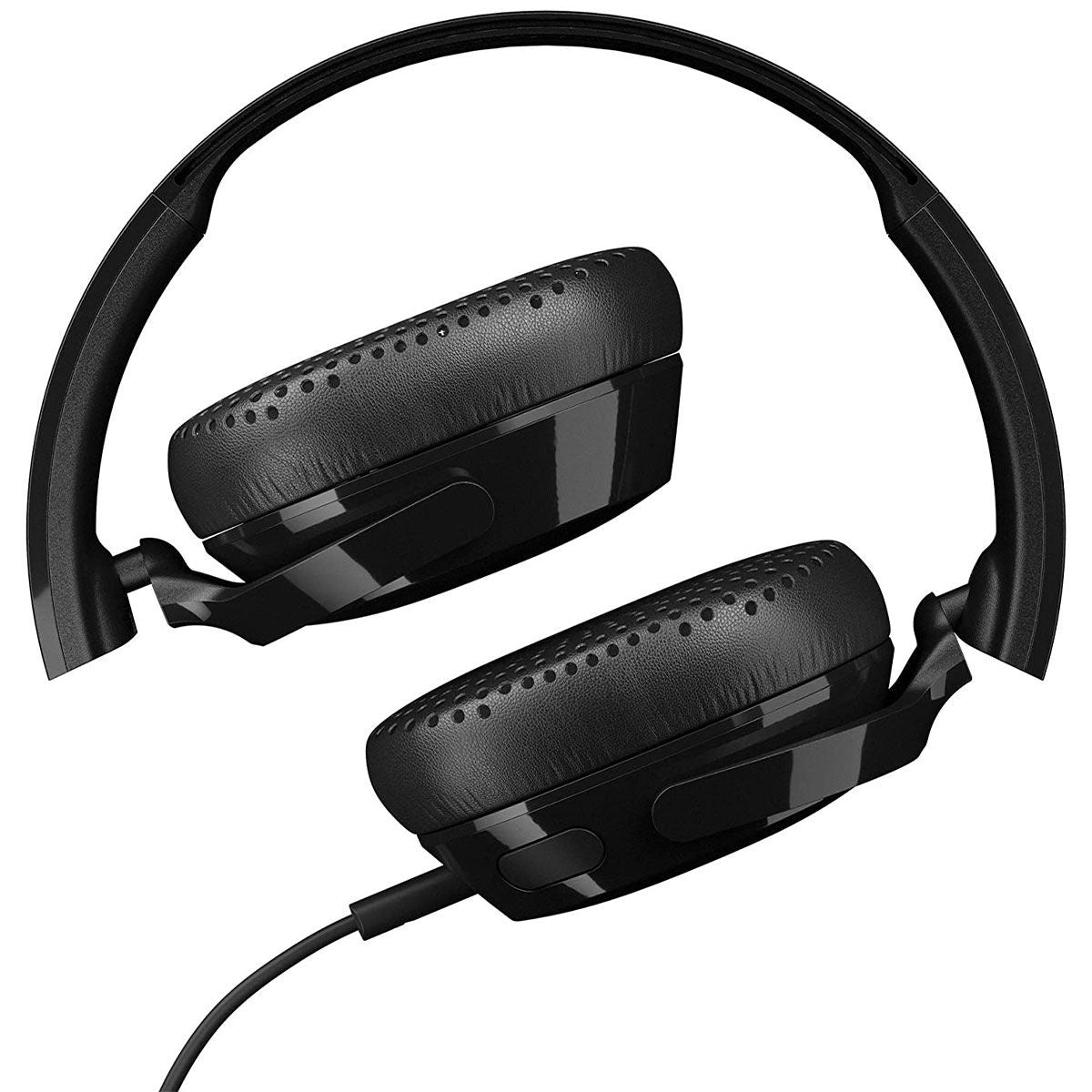 Skullcandy Riff Wired On-Ear Headphones - Black (S5PXY-L003) Portable Audio - Headphones Skullcandy    - Simple Cell Bulk Wholesale Pricing - USA Seller