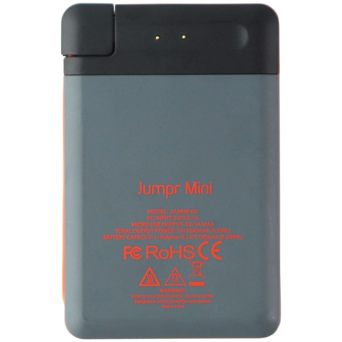 EnerPlex Jumpr 1700mAh Mini Stackable Power Bank with Tethered Micro-USB Cable Cell Phone - Chargers & Cradles EnerPlex - Simple Cell Bulk Wholesale Pricing - USA Seller