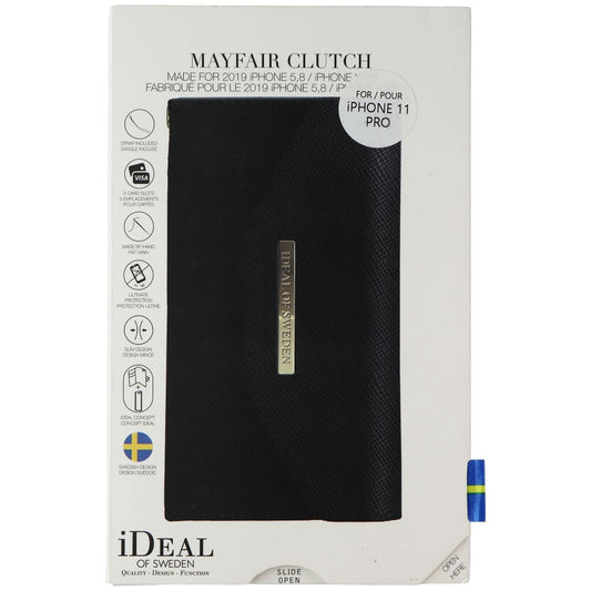 iDeal of Sweden Mayfair Clutch Wallet for Apple iPhone 11 Pro - Black Cell Phone - Cases, Covers & Skins iDeal of Sweden - Simple Cell Bulk Wholesale Pricing - USA Seller
