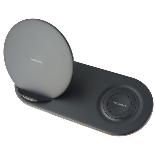 Samsung Wireless Charger DUO Fast Charge Stand & Pad for Qi Devices - Black Cell Phone - Chargers & Cradles Samsung - Simple Cell Bulk Wholesale Pricing - USA Seller