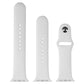 Apple (40mm) Sport Band for Apple Watch 38/40/41mm - Soft White / Full Set Smart Watch Accessories - Watch Bands Apple - Simple Cell Bulk Wholesale Pricing - USA Seller