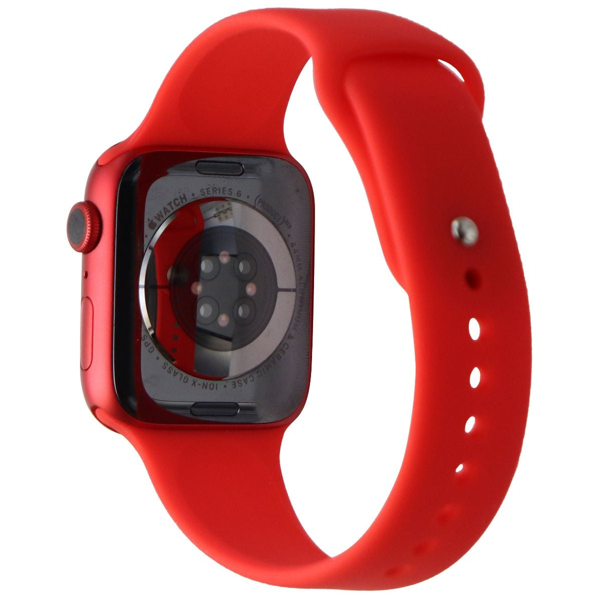 Apple Watch Series 6 (GPS + LTE) - 44mm (Product) RED Aluminum/Red Sp Band A2294 Smart Watches Apple - Simple Cell Bulk Wholesale Pricing - USA Seller