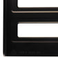 Shelf Separator / Divider with Snap on Clip (12-inch x 6-inch) - Black Household Supplies & Cleaning - Closet Organizers Simple Cell - Simple Cell Bulk Wholesale Pricing - USA Seller