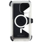 Pelican Voyager Magnetic Case for MagSafe for iPhone 14 Pro Max - Clear/White Cell Phone - Cases, Covers & Skins Pelican    - Simple Cell Bulk Wholesale Pricing - USA Seller