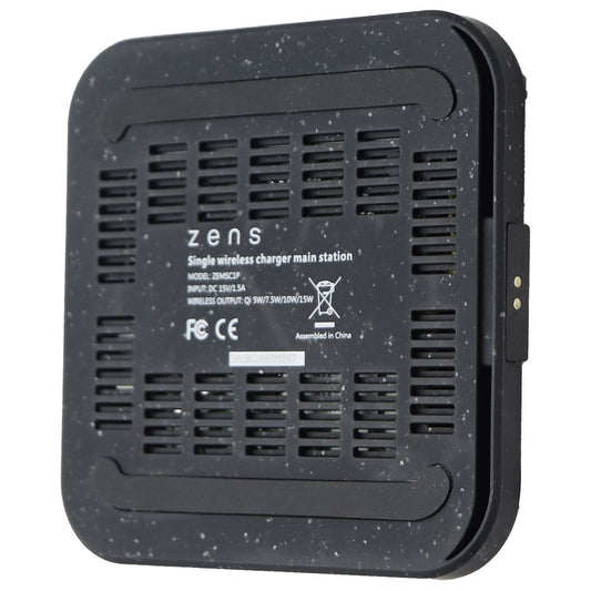 Zens Modular Series Single Wireless Charger 15W + 65W Power Adapter - Black