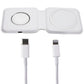 Official Apple MagSafe Duo Charger for iPhone & Apple Watch - White (A2458) Cell Phone - Chargers & Cradles Apple    - Simple Cell Bulk Wholesale Pricing - USA Seller