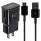 Samsung 15W Fast Charger USB Wall Adapter and USB-C to USB Cable - Black