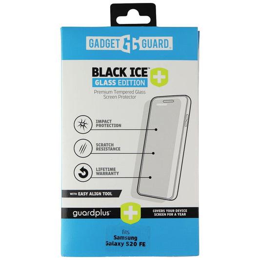 Gadget Guard Black Ice Plus Glass Edition Screen Protector for Samsung S20 FE Cell Phone - Screen Protectors Gadget Guard - Simple Cell Bulk Wholesale Pricing - USA Seller