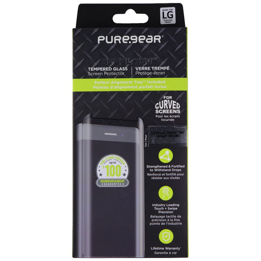 PureGear Steel 360 Tempered Glass Protector for LG Velvet 5G / Velvet 5G UW Cell Phone - Screen Protectors PureGear    - Simple Cell Bulk Wholesale Pricing - USA Seller