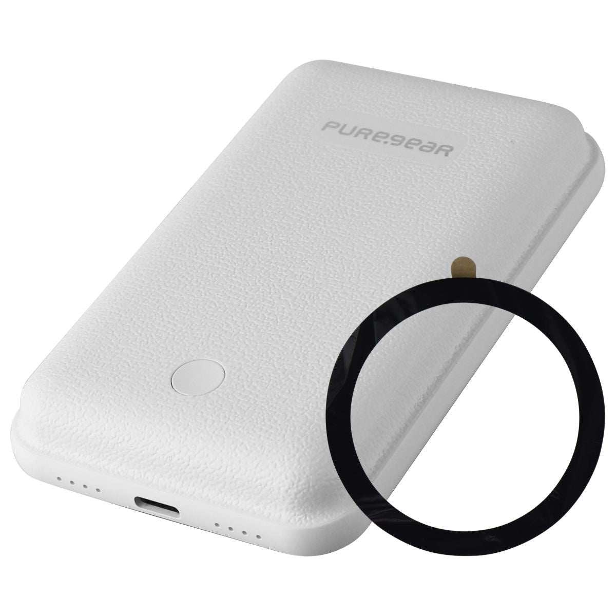 PureGear PureJuice 5K Wireless Portable & Magnetic Charger for iPhone - White Cell Phone - Chargers & Cradles PureGear    - Simple Cell Bulk Wholesale Pricing - USA Seller