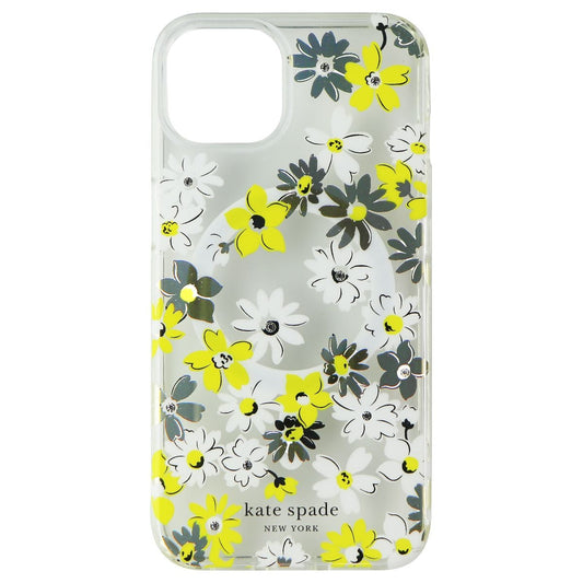 Kate Spade Hardshell Case for MagSafe for iPhone 13 - Yellow Floral Medley