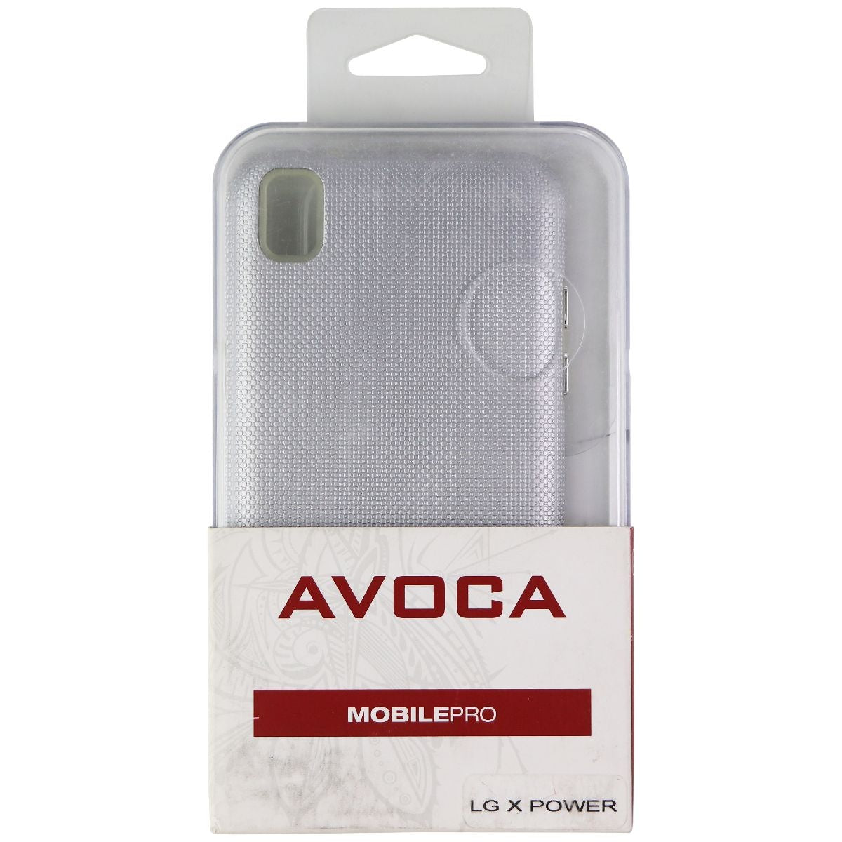 Avoca MobilePro Hardshell Case for LG X Power (2016 Model) - Silver/Frost Cell Phone - Cases, Covers & Skins Avoca    - Simple Cell Bulk Wholesale Pricing - USA Seller