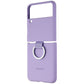 Samsung Silicone Protective Cover with Ring for Galaxy Z Flip3 5G - Lavender Cell Phone - Cases, Covers & Skins Samsung Electronics - Simple Cell Bulk Wholesale Pricing - USA Seller