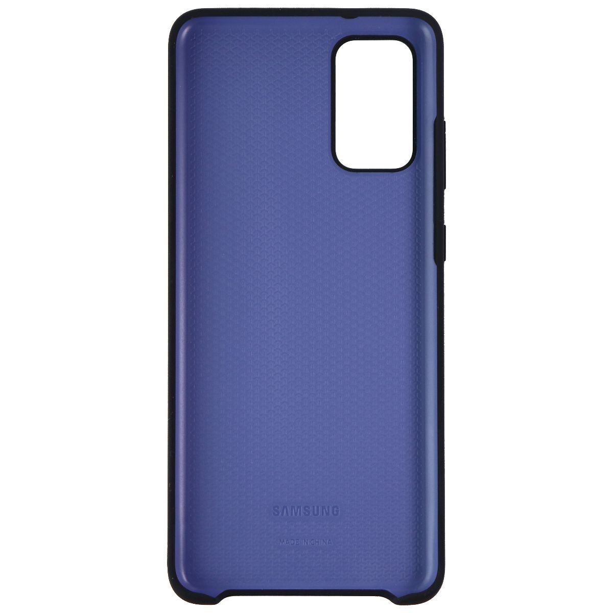 Samsung Silicone Back Cover Case for Galaxy (S20+) 5G - Black / Blue Cell Phone - Cases, Covers & Skins Samsung    - Simple Cell Bulk Wholesale Pricing - USA Seller