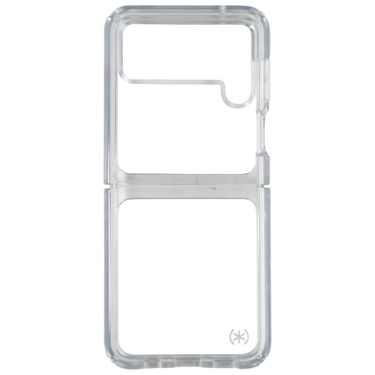 Speck Presidio Perfect Clear Fold Case Samsung Galaxy Z Flip3 5G - Clear Cell Phone - Cases, Covers & Skins Speck    - Simple Cell Bulk Wholesale Pricing - USA Seller