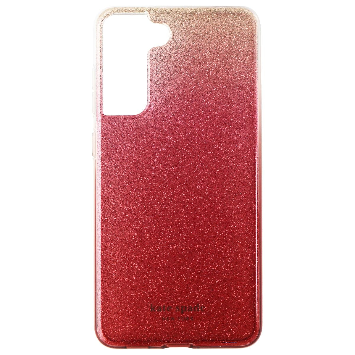 Kate Spade New York Series Case for Samsung Galaxy S21 FE 5G - Glitter/Red Cell Phone - Cases, Covers & Skins Kate Spade New York - Simple Cell Bulk Wholesale Pricing - USA Seller