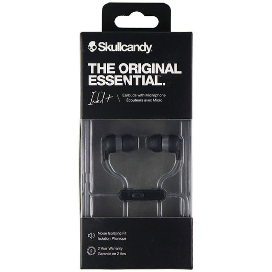 Skullcandy Inkd Plus In-Ear Earbud - Black (S2IMY-M448) Portable Audio - Headphones Skullcandy    - Simple Cell Bulk Wholesale Pricing - USA Seller