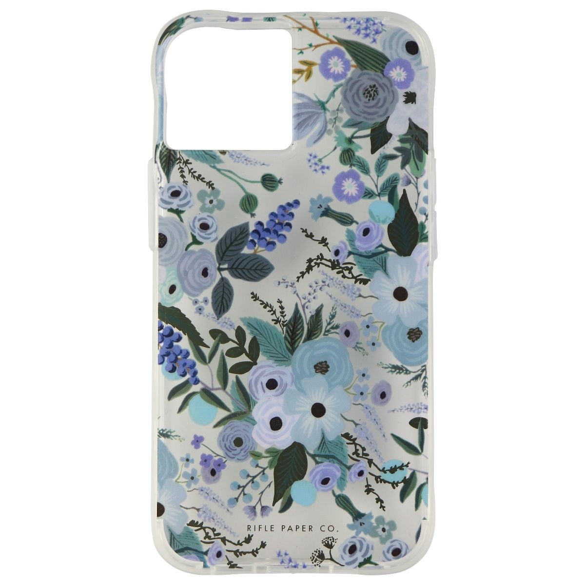 Rifle Paper Co. Hard Designer Case for Apple iPhone 13 - Garden Party Blue Cell Phone - Cases, Covers & Skins Rifle Paper Co.    - Simple Cell Bulk Wholesale Pricing - USA Seller