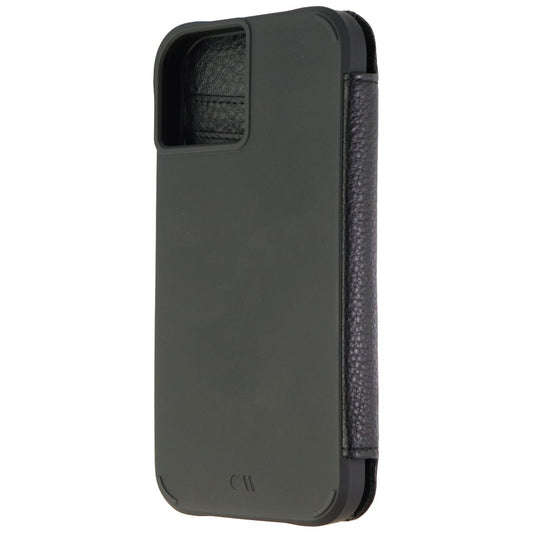 Case-Mate Leather Tough Wallet Folio For Magsafe Case for iPhone 13 - Black Cell Phone - Cases, Covers & Skins Case-Mate - Simple Cell Bulk Wholesale Pricing - USA Seller