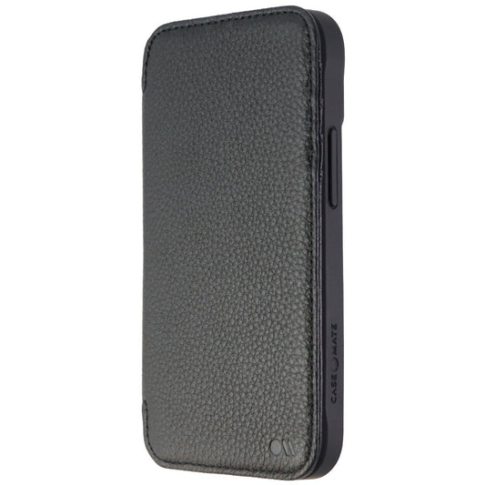 Case-Mate Leather Tough Wallet Folio For Magsafe Case for iPhone 13 - Black Cell Phone - Cases, Covers & Skins Case-Mate - Simple Cell Bulk Wholesale Pricing - USA Seller