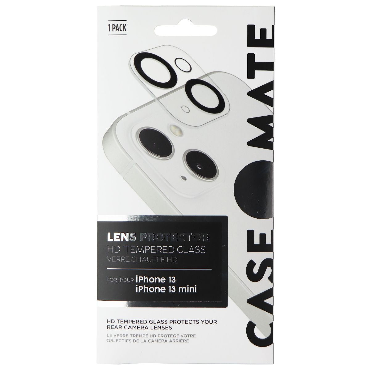 Case-Mate Lens Protector HD Tempered Glass for Apple iPhone 13 and 13 mini Cell Phone - Other Accessories Case-Mate    - Simple Cell Bulk Wholesale Pricing - USA Seller