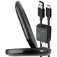 Belkin Boost Charge Wireless Charging Stand (15W) for smartphones - Black Cell Phone - Chargers & Cradles Belkin - Simple Cell Bulk Wholesale Pricing - USA Seller