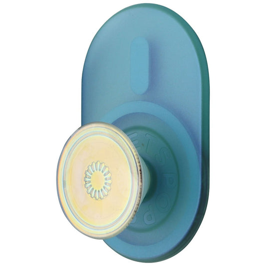 PopSockets MagSafe PopGrip Magnetic Grip/Stand w/Adapter Ring  - Blue Opalescent