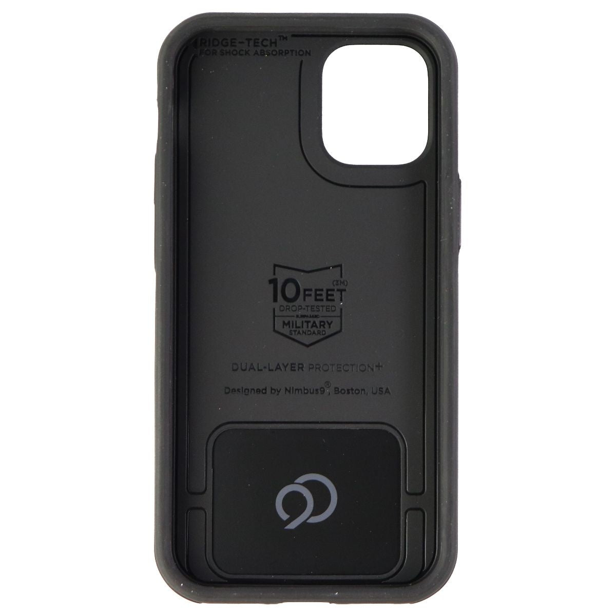 Nimbus9 Cirrus 2 Series Case for Apple iPhone 12 mini - Black Cell Phone - Cases, Covers & Skins Nimbus9 - Simple Cell Bulk Wholesale Pricing - USA Seller