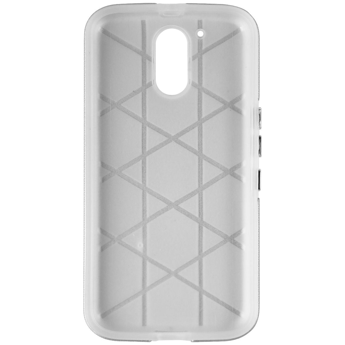 Avoca MobilePro Hardshell Case for Motorola G4 Plus (2016) - Silver/Frost Cell Phone - Cases, Covers & Skins Avoca    - Simple Cell Bulk Wholesale Pricing - USA Seller